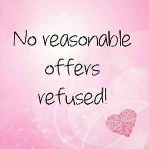 No reasonable offers refused